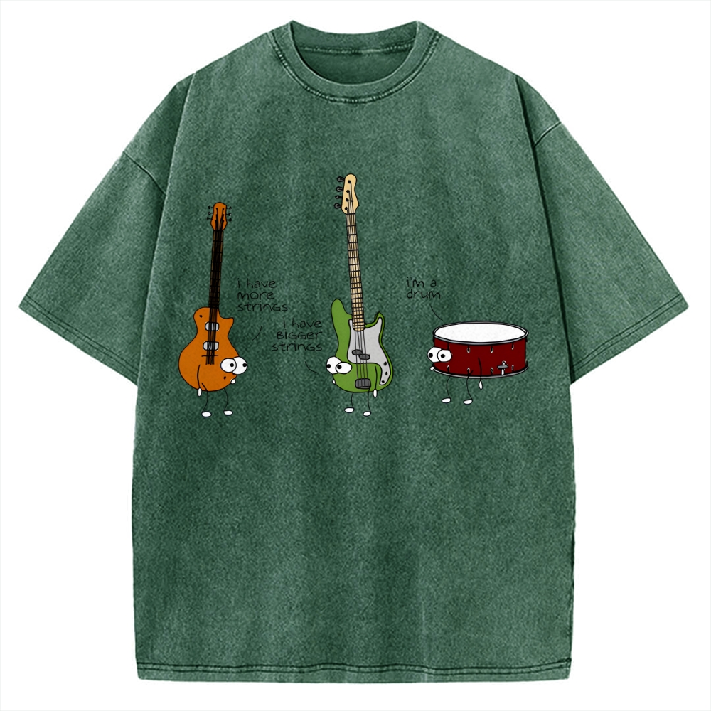 Drum And Bass Vintage Washed T-shirt