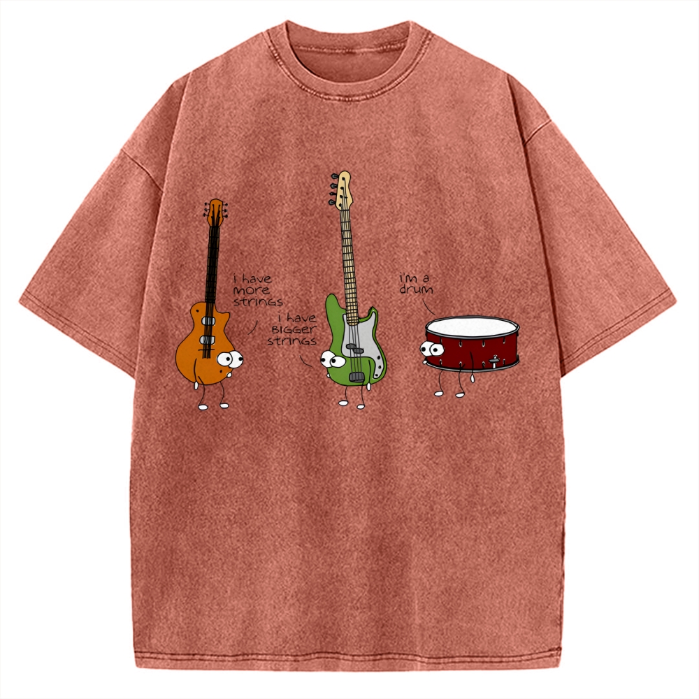 Drum And Bass Vintage Washed T-shirt