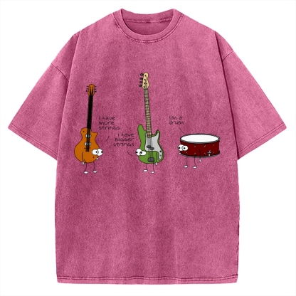 Drum And Bass Vintage Washed T-shirt