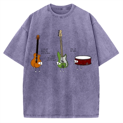 Drum And Bass Vintage Washed T-shirt