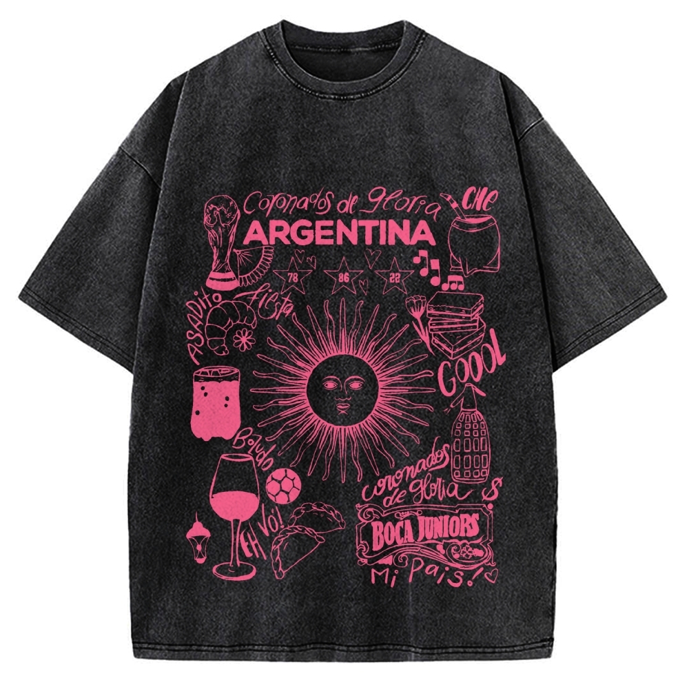 Argentina Vintage Washed T-shirt
