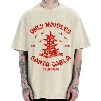 Only Noodles Santa Carla Vintage Washed T-shirt