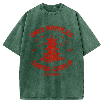Only Noodles Santa Carla Vintage Washed T-shirt