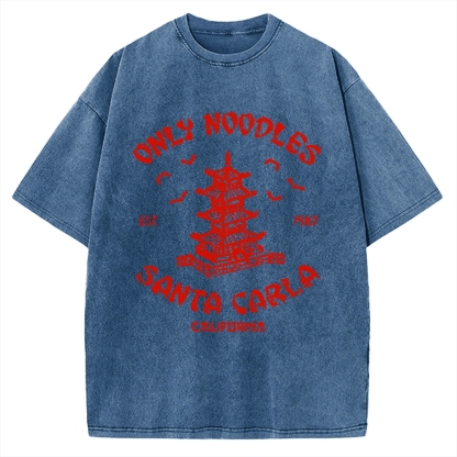 Only Noodles Santa Carla Vintage Washed T-shirt