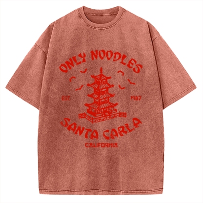 Only Noodles Santa Carla Vintage Washed T-shirt