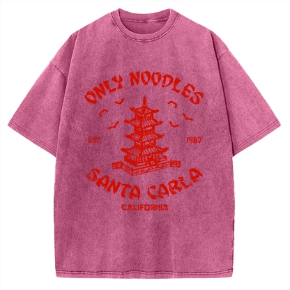 Only Noodles Santa Carla Vintage Washed T-shirt