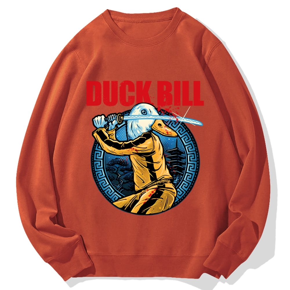 Chinese Kung Fu Duck Cotton Sweatshirt