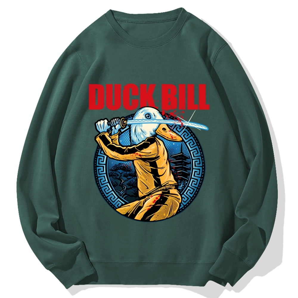 Chinese Kung Fu Duck Cotton Sweatshirt