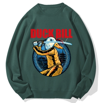 Chinese Kung Fu Duck Cotton Sweatshirt