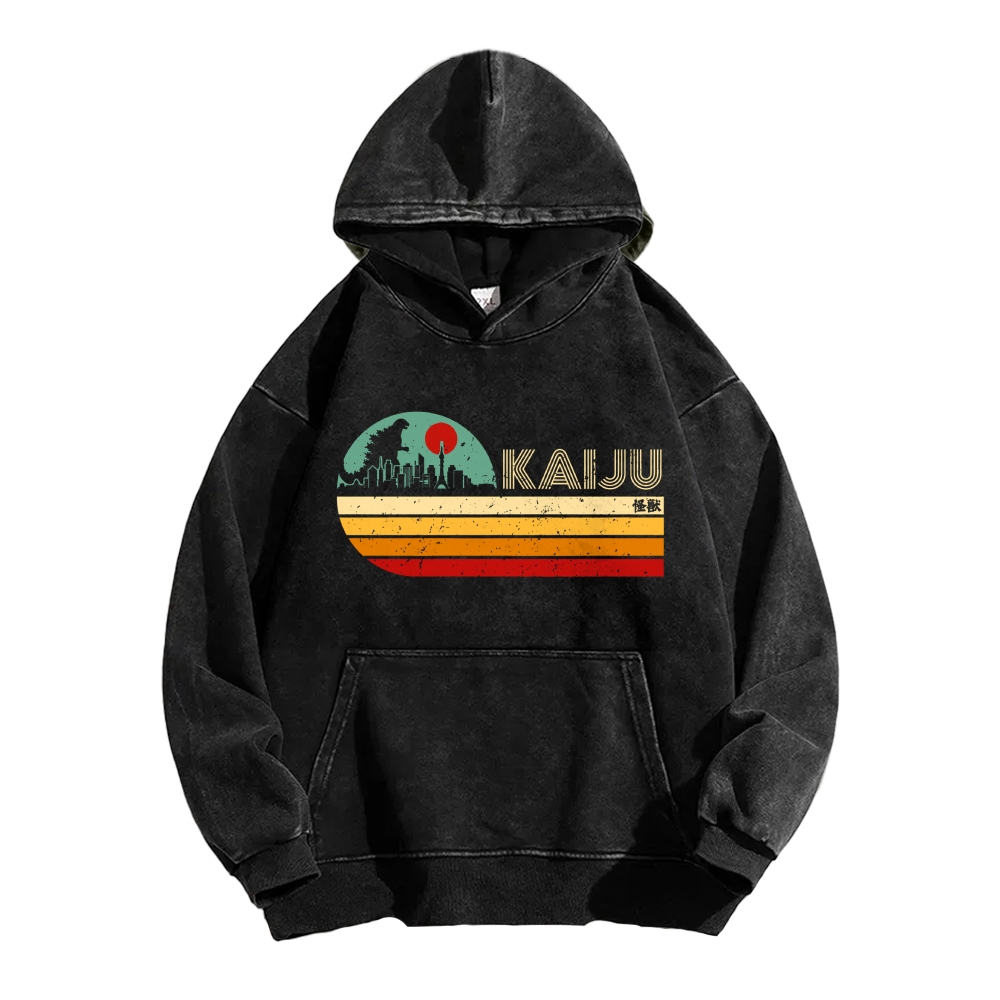 Kaiju Vintage Washed Hoodie 