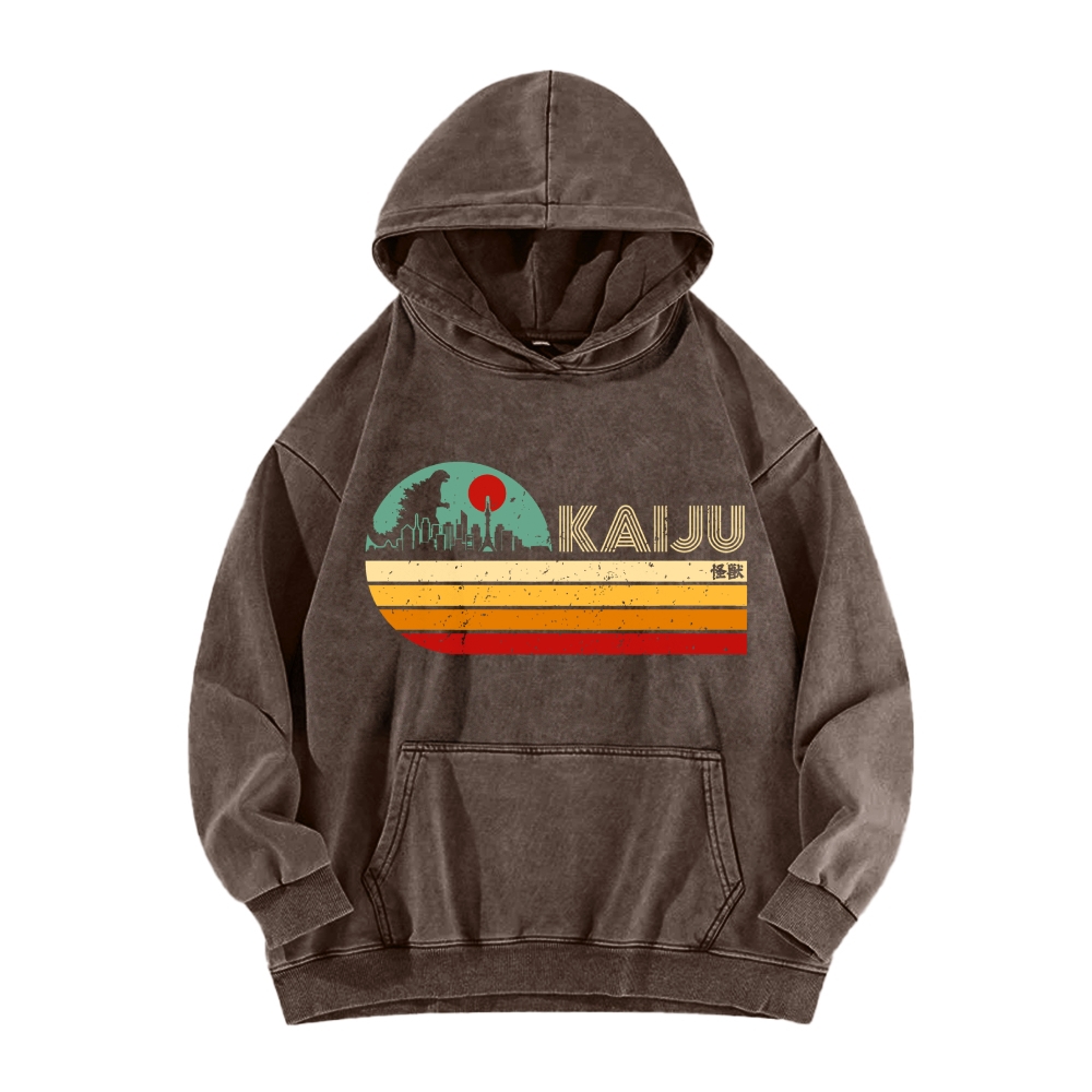 Kaiju Vintage Washed Hoodie 
