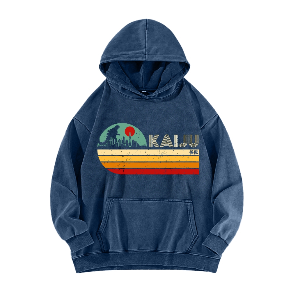Kaiju Vintage Washed Hoodie 
