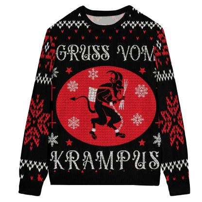 Krampus Ugly Sweatshirt