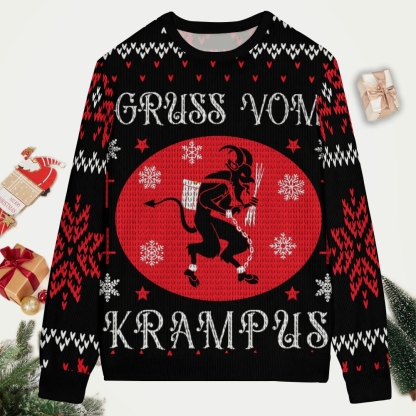 Krampus Ugly Sweatshirt