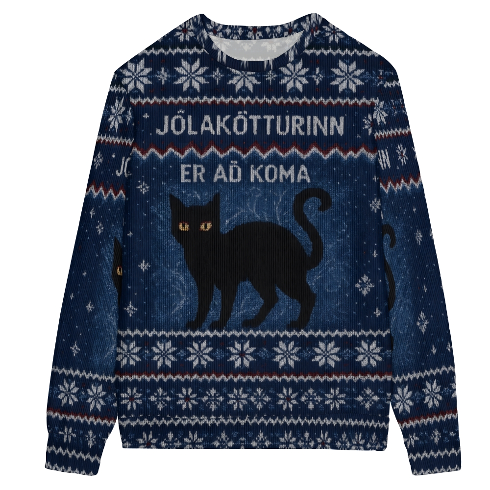 Christmas Cats Are Coming Soon! Christmas Ugly Sweatshirt