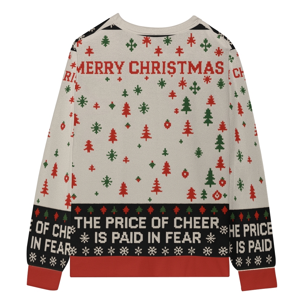 The Price Of Cheers Is Fear: an Christmas Ugly Sweatshirt