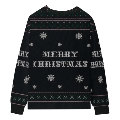 Penguin-themed but festive Christmas Ugly Sweatshirt