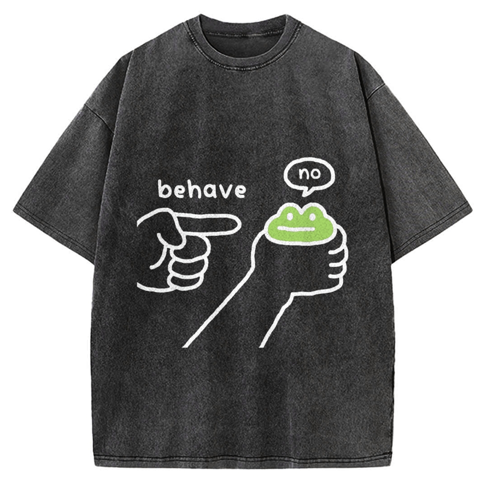 Dishonest Frog Vintage Washed T-shirt