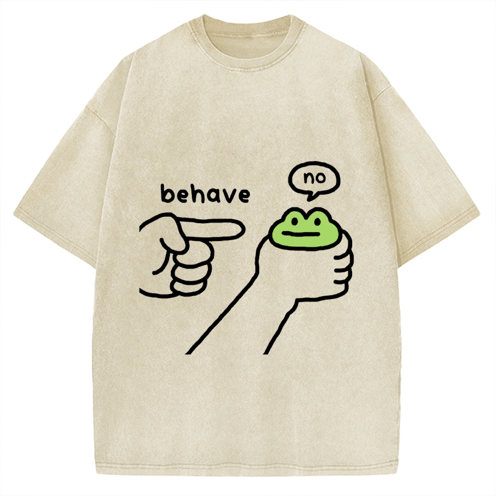 Dishonest Frog Vintage Washed T-shirt