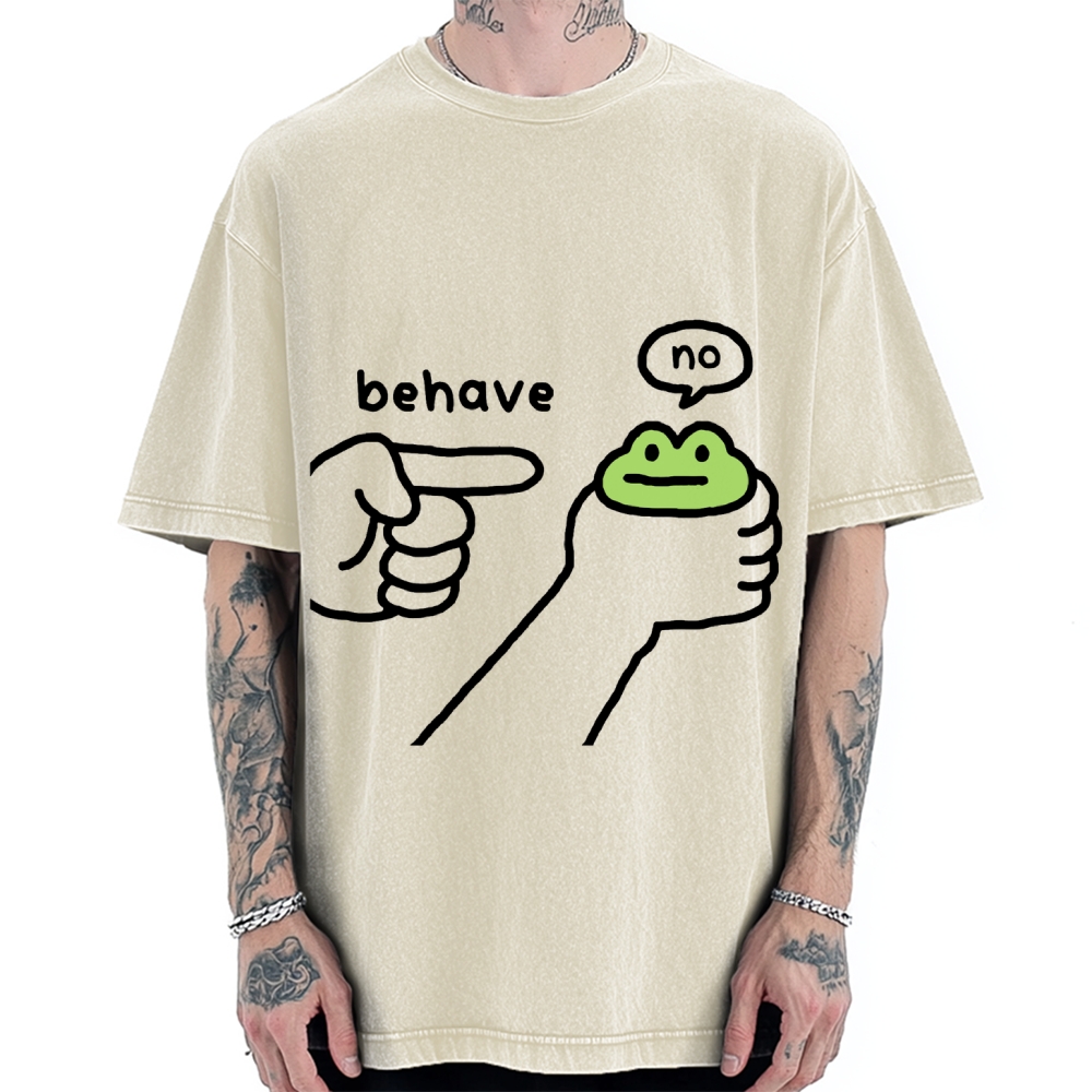 Dishonest Frog Vintage Washed T-shirt