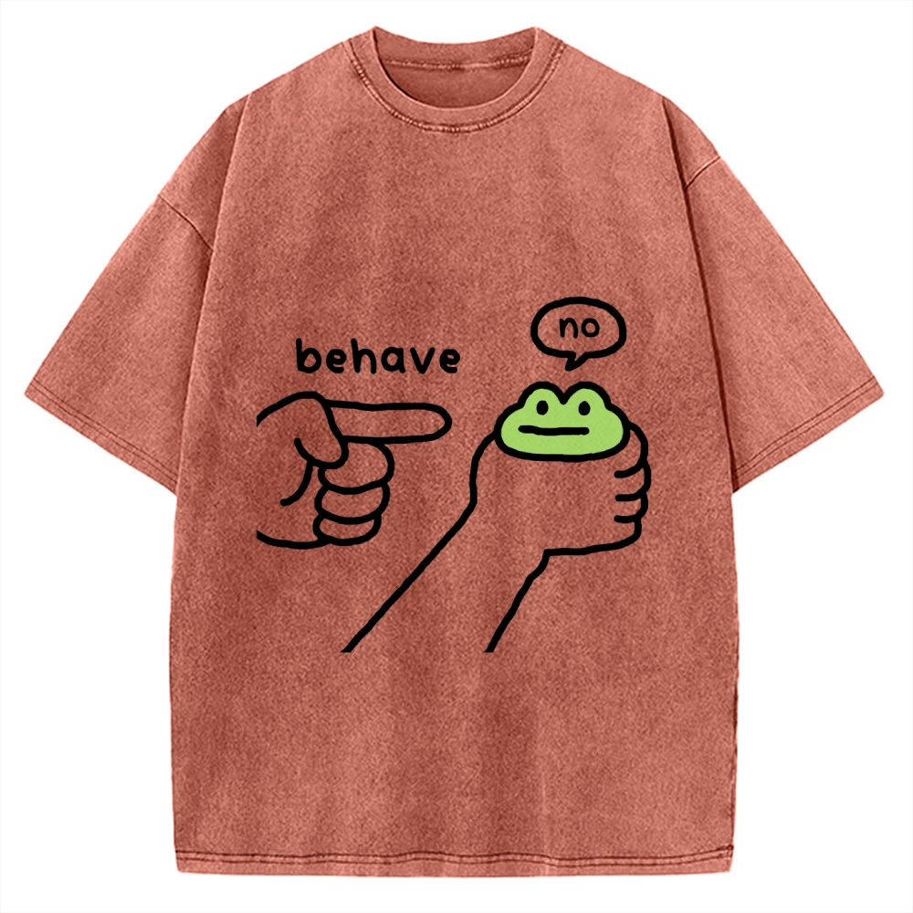 Dishonest Frog Vintage Washed T-shirt