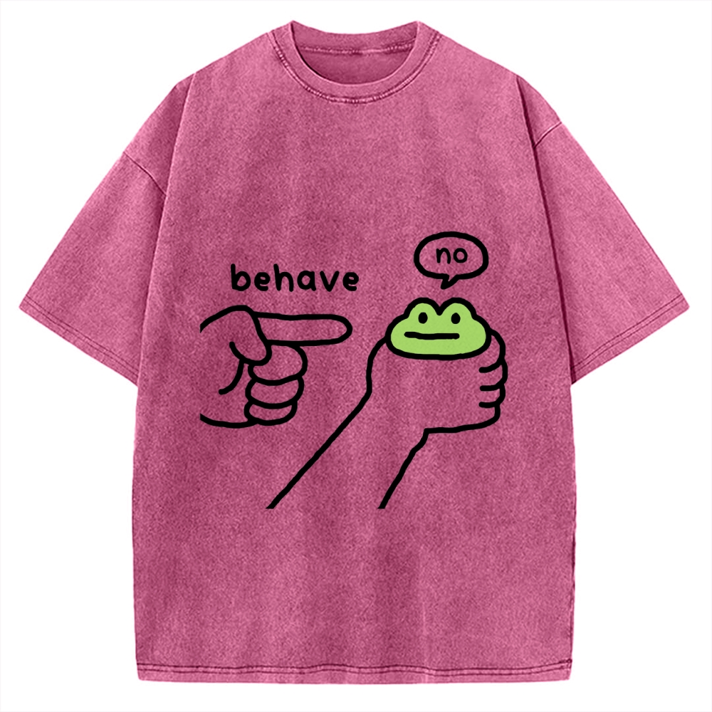 Dishonest Frog Vintage Washed T-shirt