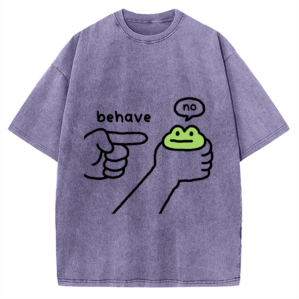 Dishonest Frog Vintage Washed T-shirt