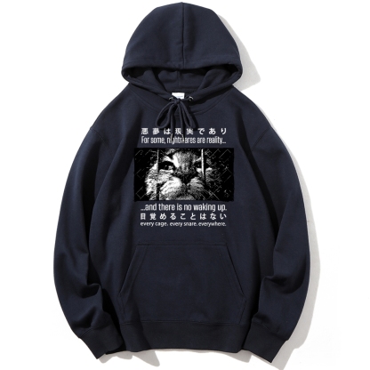 Nightmare Cat Cotton Hoodie 2511000347
