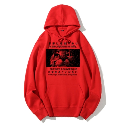 Nightmare Cat Cotton Hoodie 2511000347
