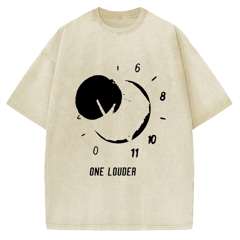 Spinal Tap One Louder Music Vintage Washed T-shirt