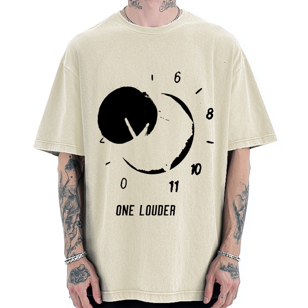 Spinal Tap One Louder Music Vintage Washed T-shirt