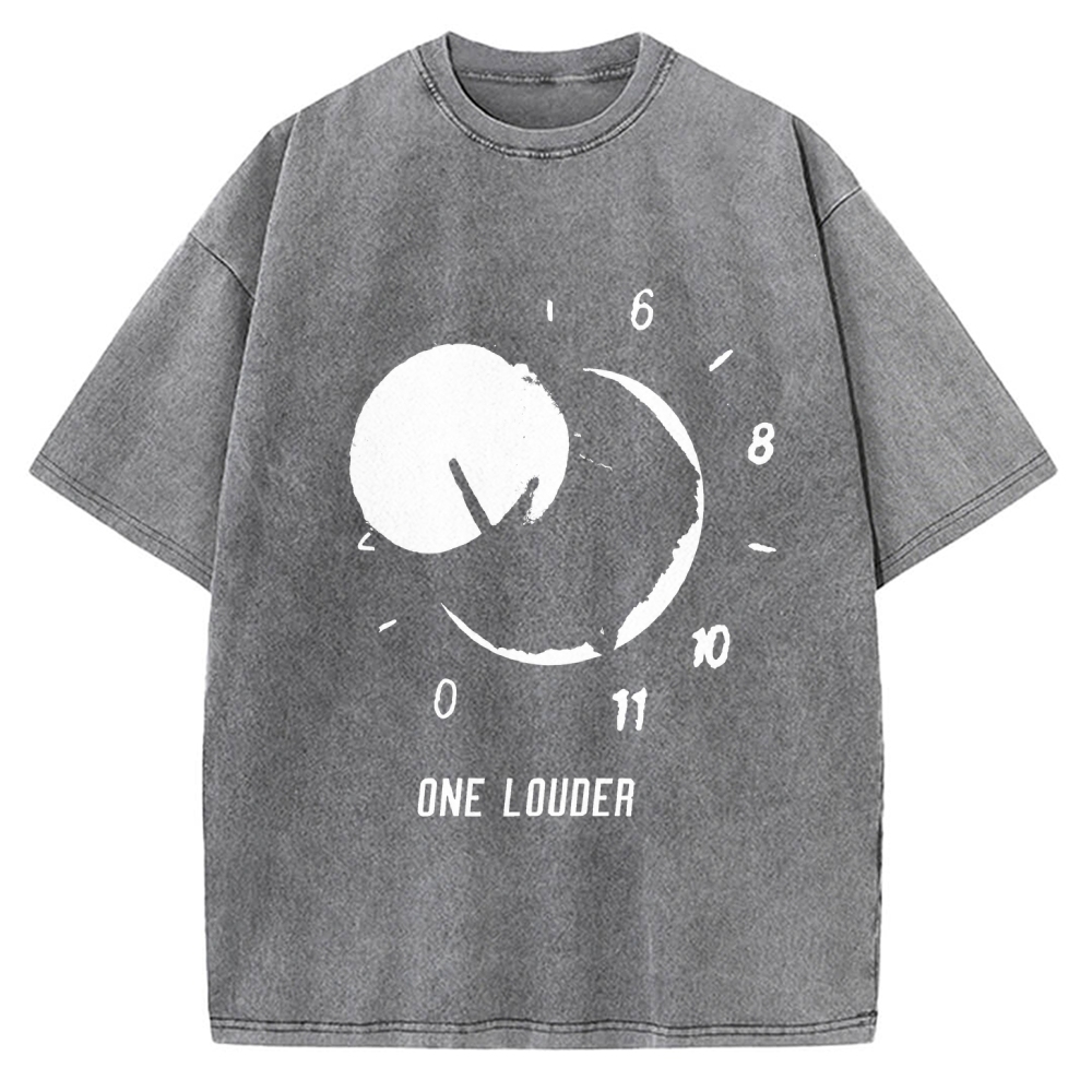 Spinal Tap One Louder Music Vintage Washed T-shirt