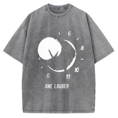 Spinal Tap One Louder Music Vintage Washed T-shirt