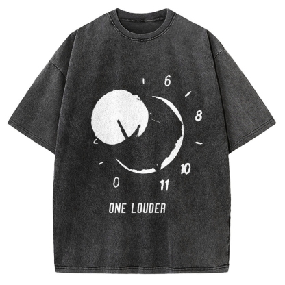 Spinal Tap One Louder Music Vintage Washed T-shirt