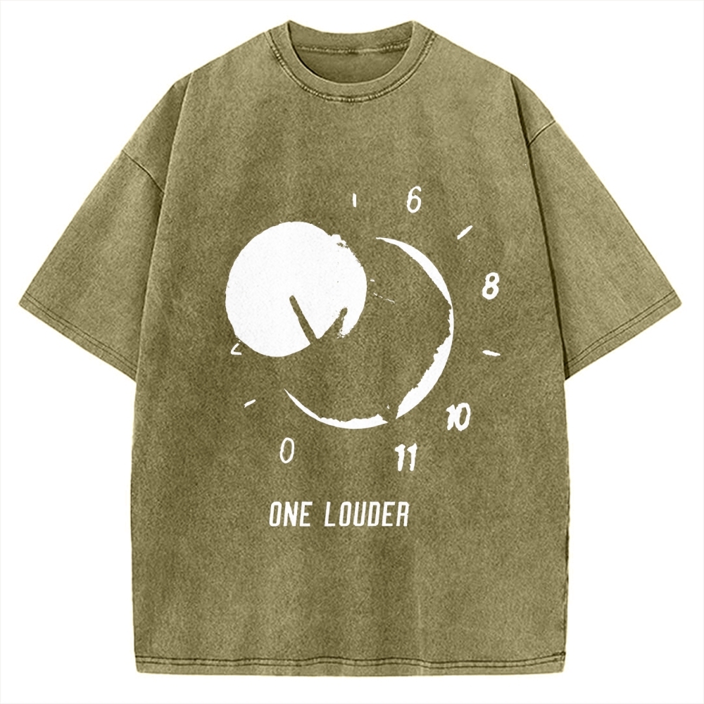 Spinal Tap One Louder Music Vintage Washed T-shirt