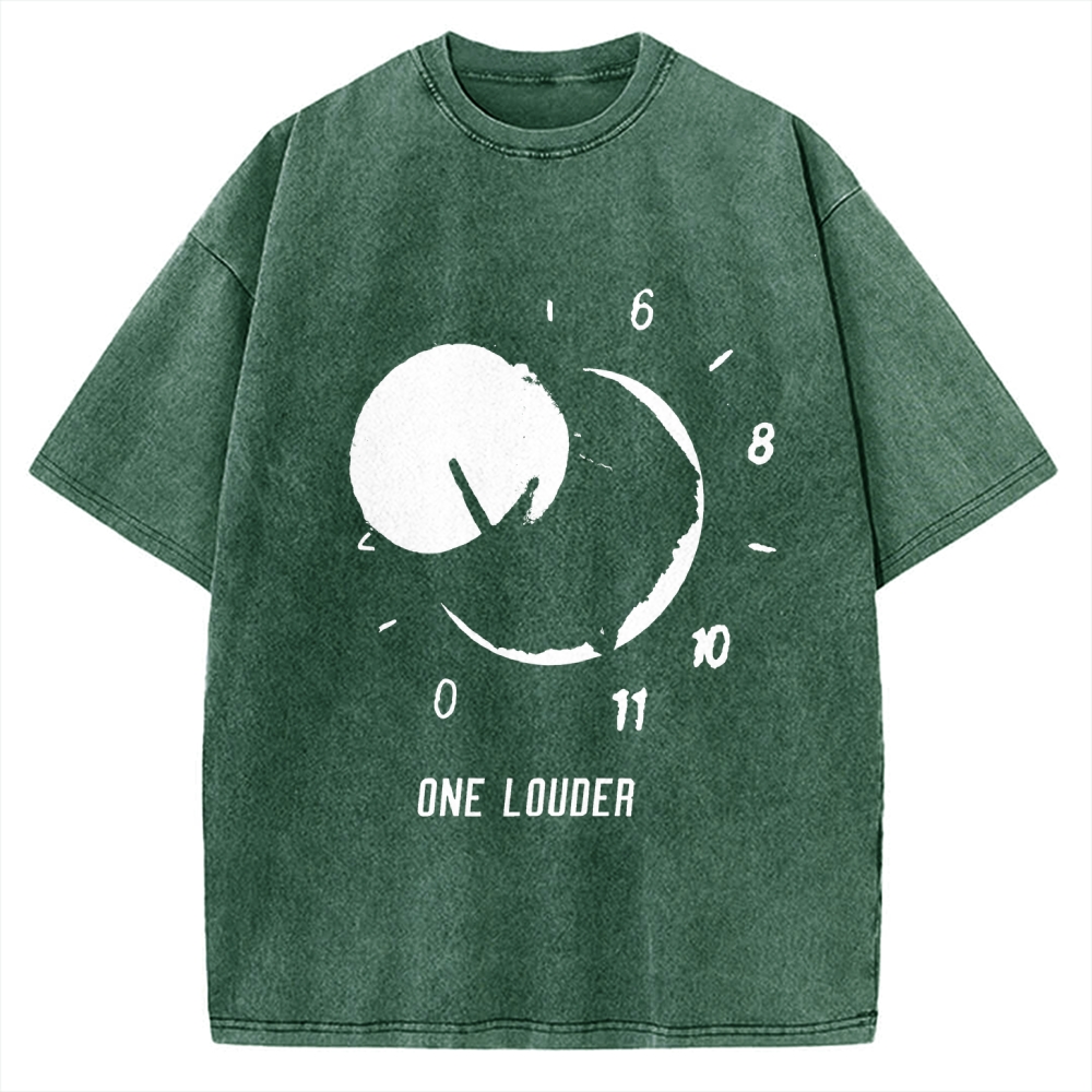 Spinal Tap One Louder Music Vintage Washed T-shirt