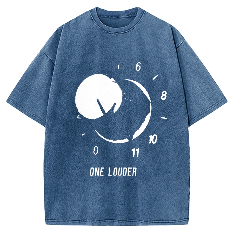 Spinal Tap One Louder Music Vintage Washed T-shirt