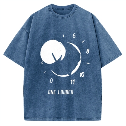 Spinal Tap One Louder Music Vintage Washed T-shirt