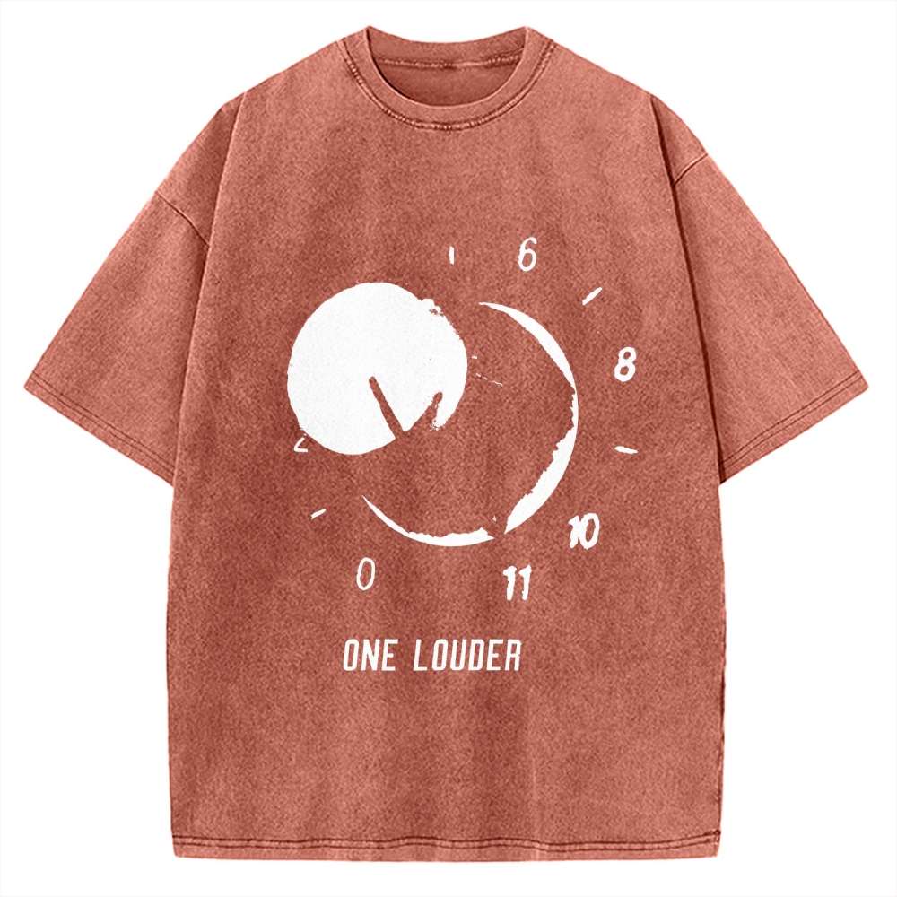 Spinal Tap One Louder Music Vintage Washed T-shirt