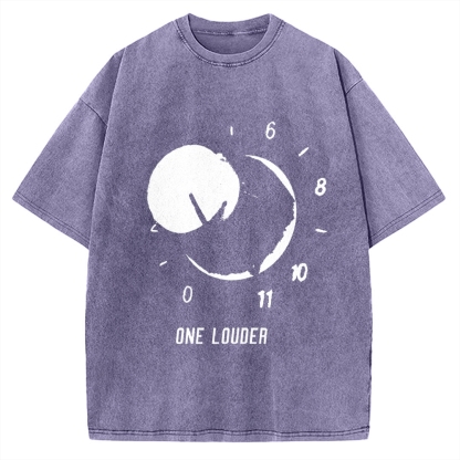 Spinal Tap One Louder Music Vintage Washed T-shirt