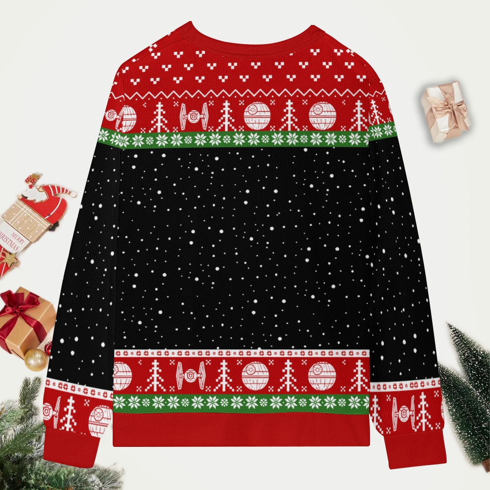 I Find Your Lack Of Cheer Disturbing Black Christmas Ugly Sweatshirt