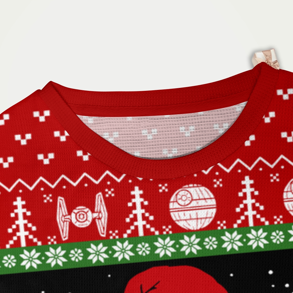 I Find Your Lack Of Cheer Disturbing Black Christmas Ugly Sweatshirt