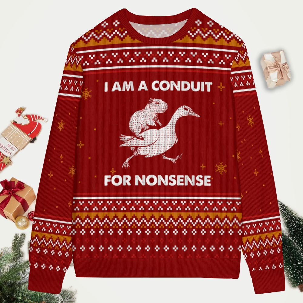 For Nonsense Christmas Ugly Sweatshirt