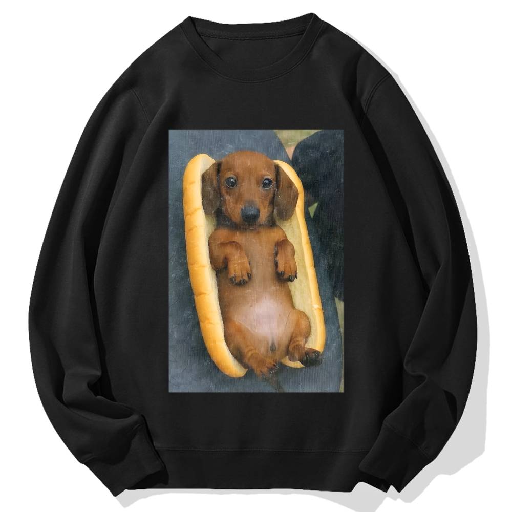 Real Hot Dog Cotton Sweatshirt