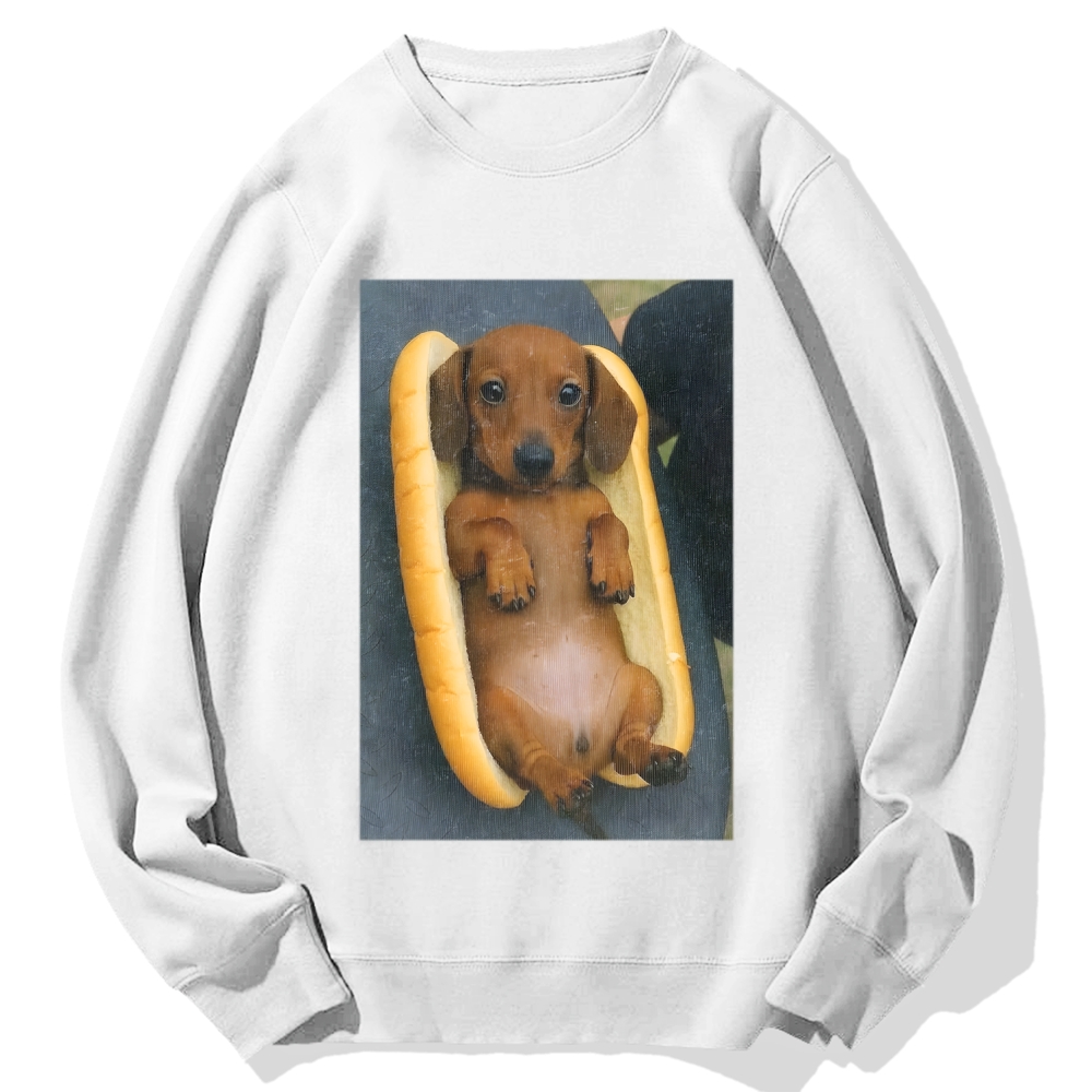 Real Hot Dog Cotton Sweatshirt