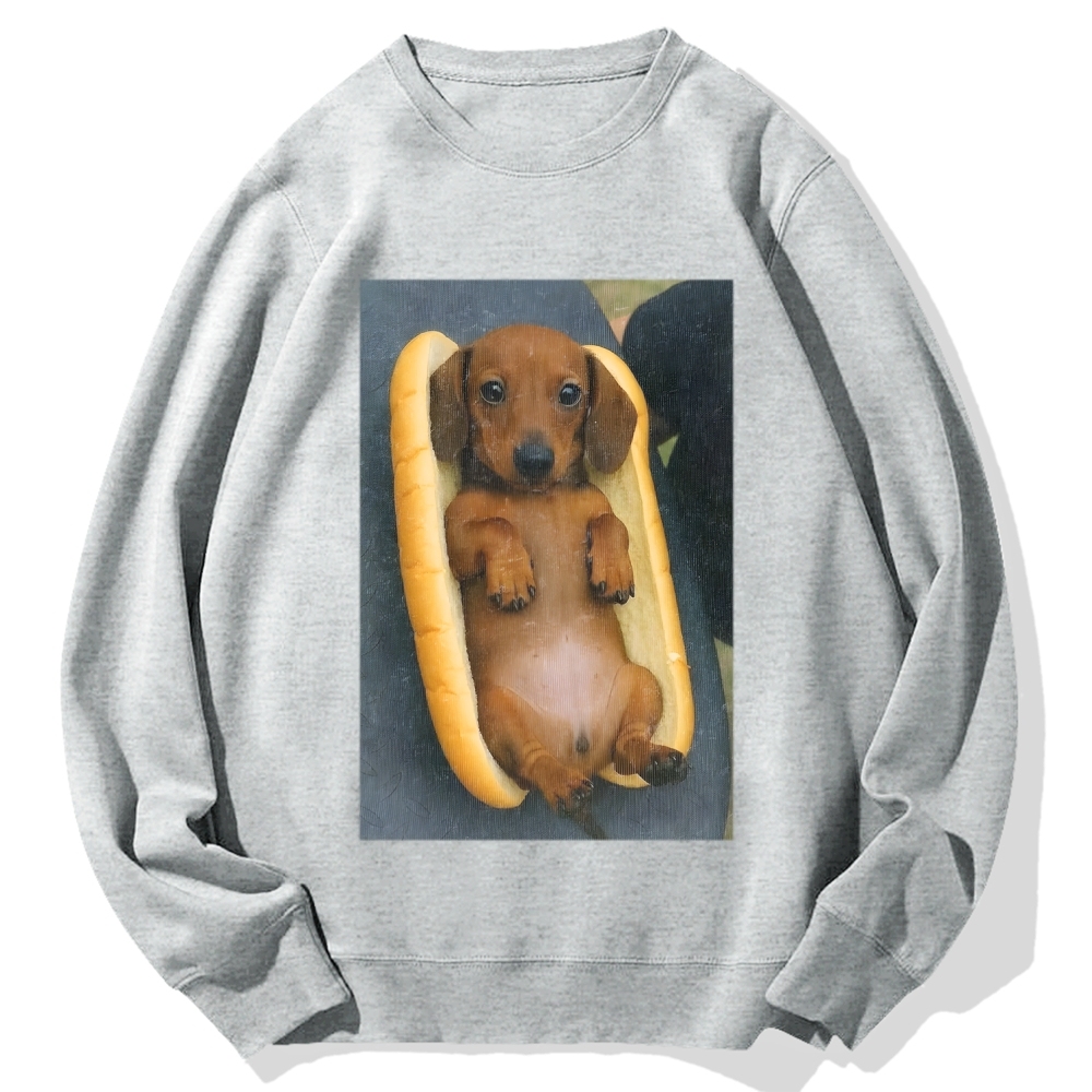 Real Hot Dog Cotton Sweatshirt