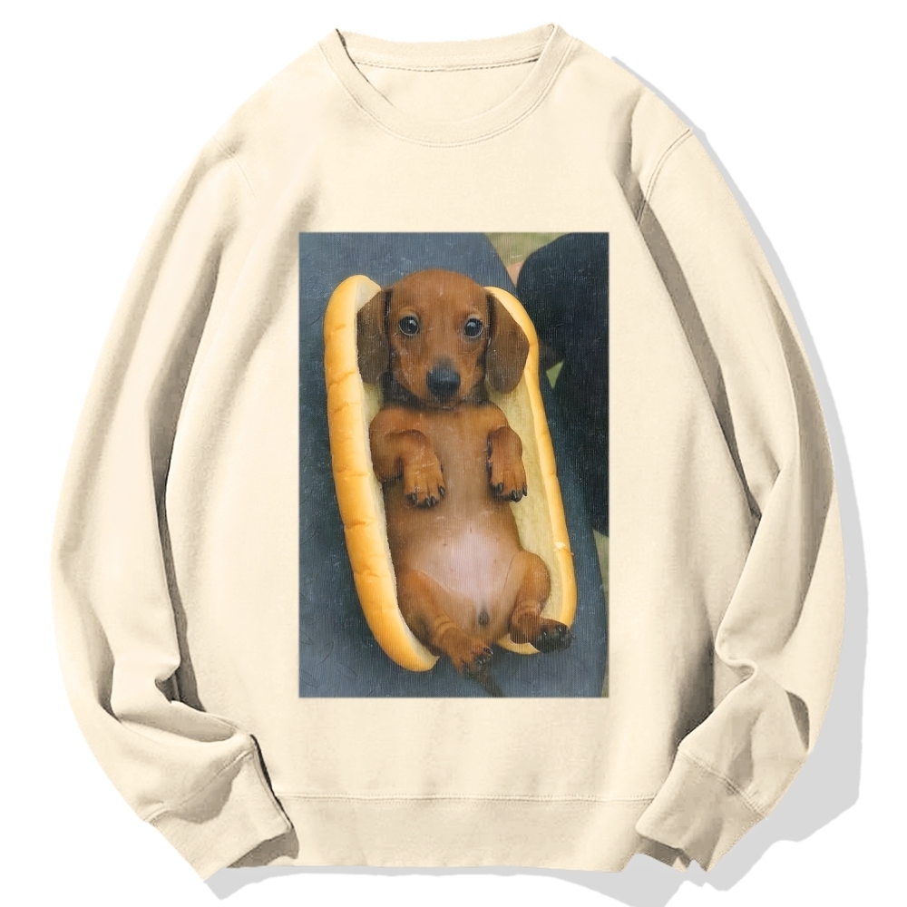 Real Hot Dog Cotton Sweatshirt