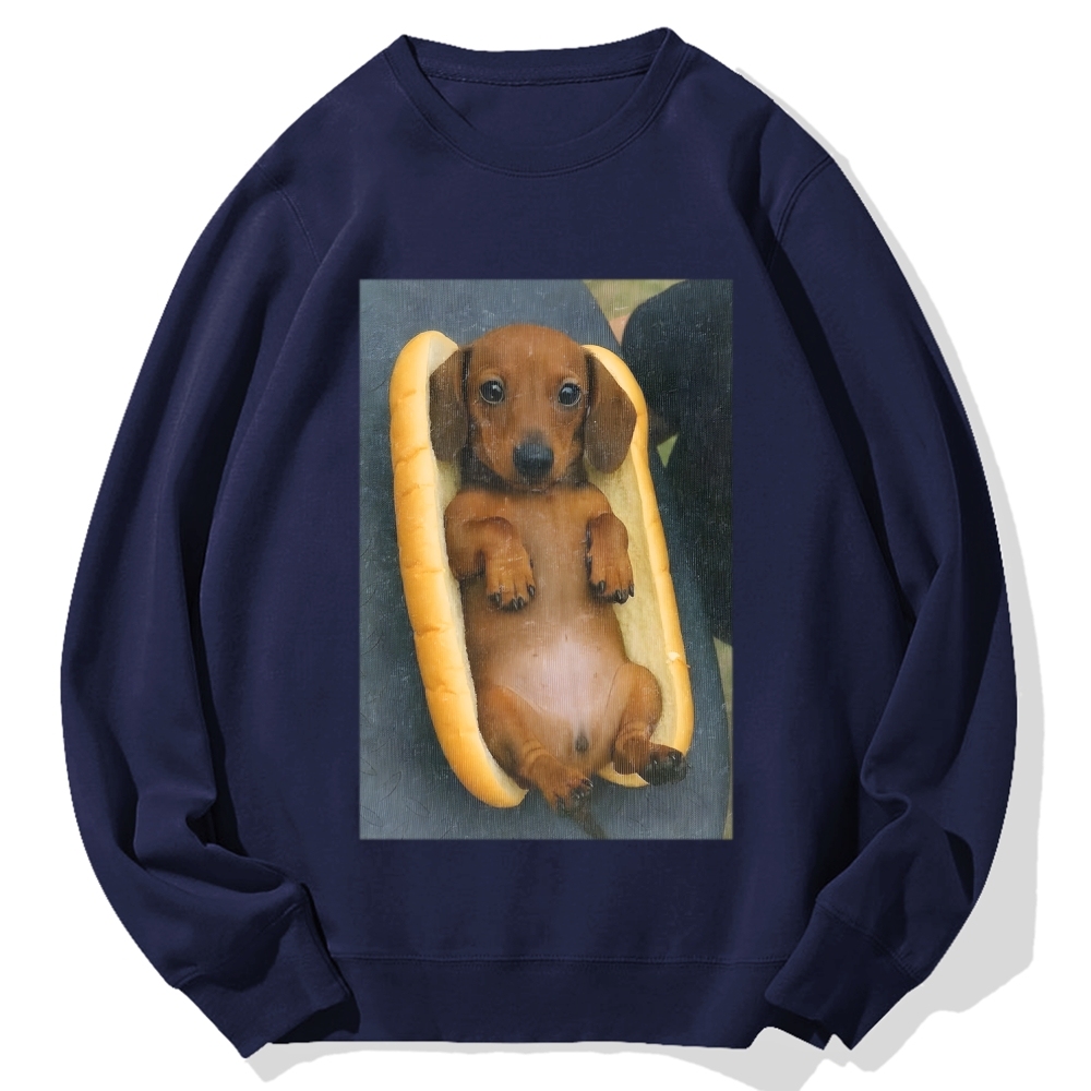 Real Hot Dog Cotton Sweatshirt