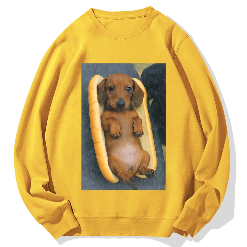 Real Hot Dog Cotton Sweatshirt