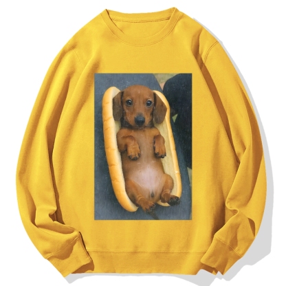 Real Hot Dog Cotton Sweatshirt